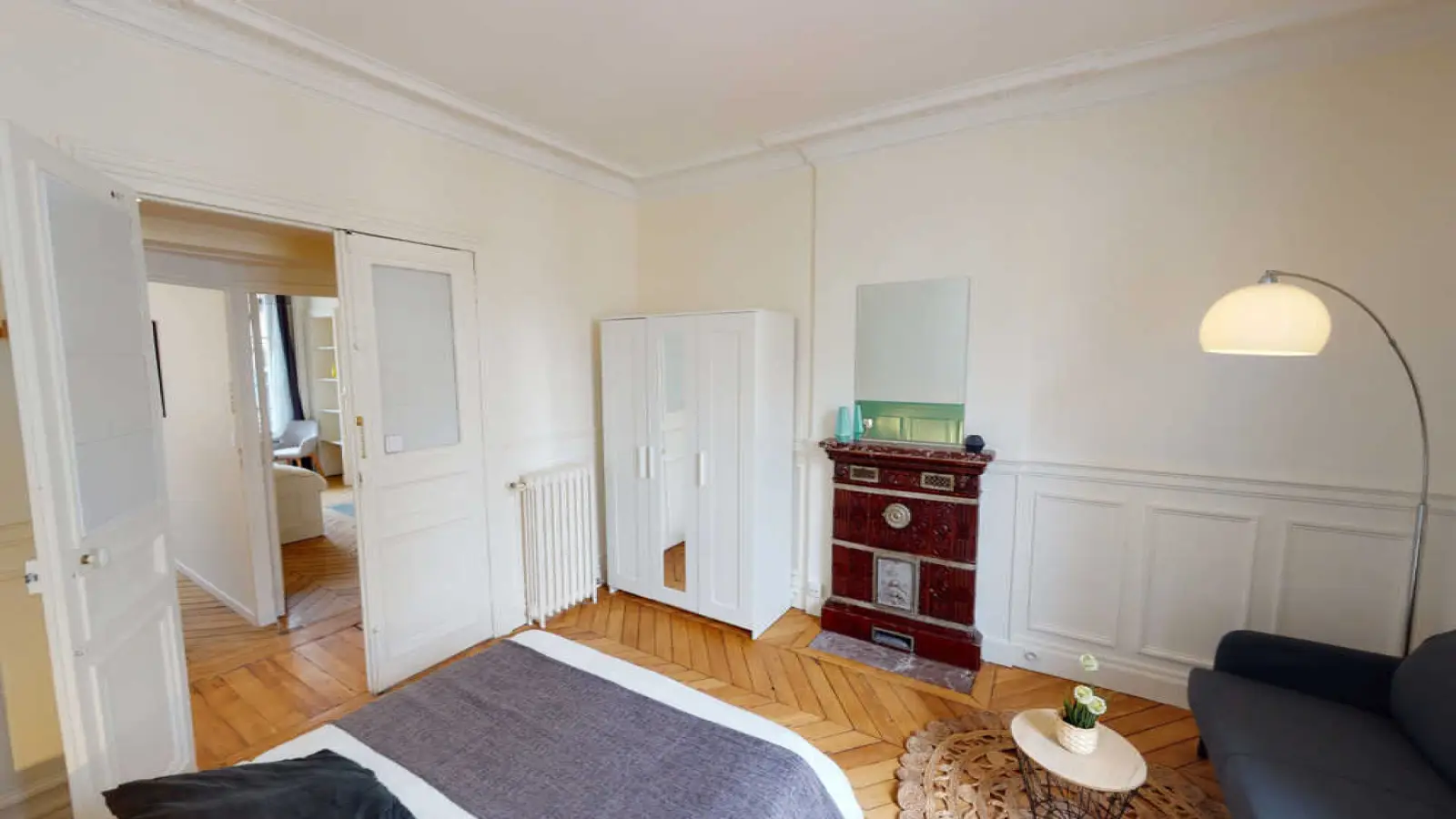 Chambre Rue Las Cases à Paris