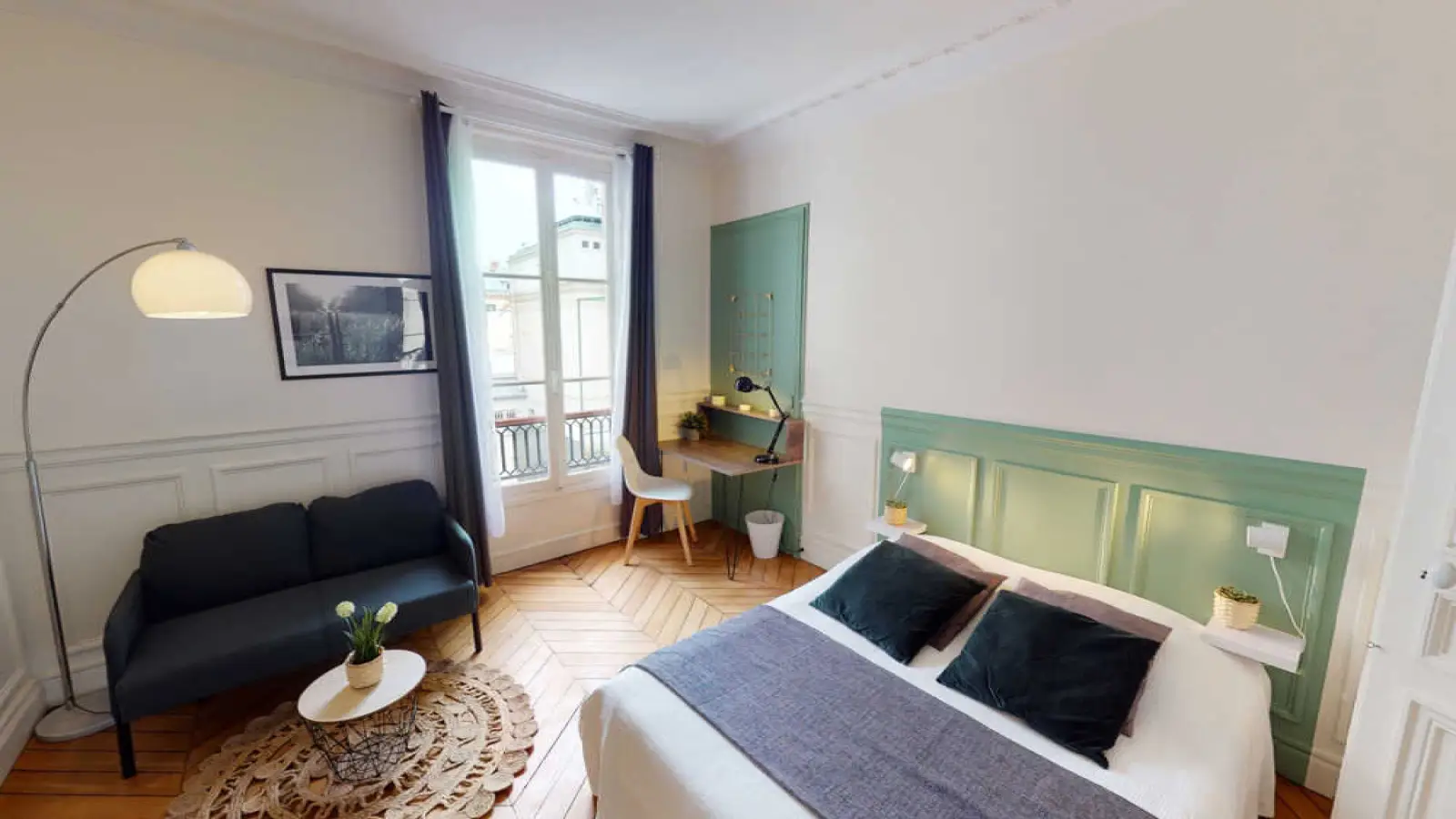 Chambre Rue Las Cases à Paris