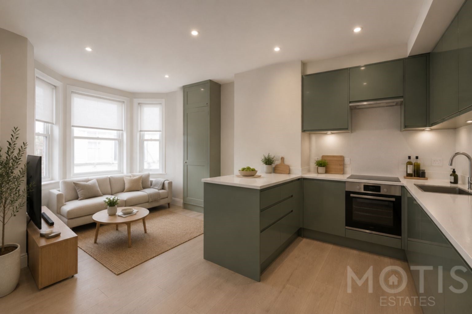 Flat St Michael's Street in Folkestone and Hythe District