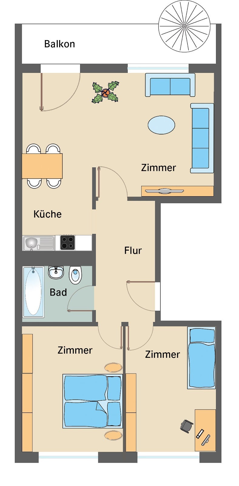 Wohnung Elisabeth-Wolf-Straße in Cottbus