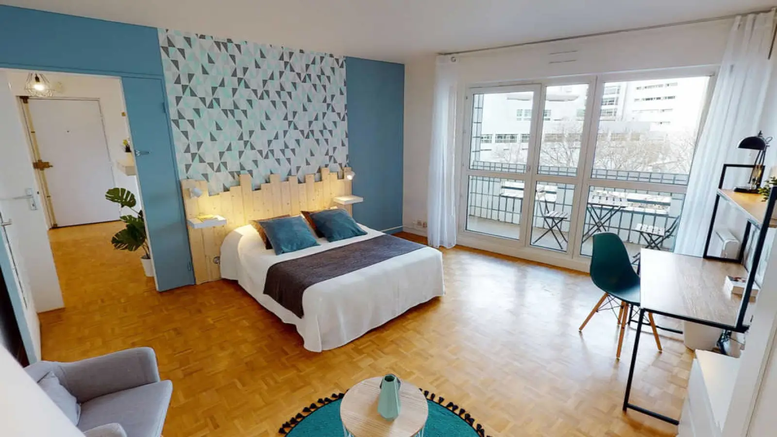 Flat Rue Sébastien Mercier in Paris