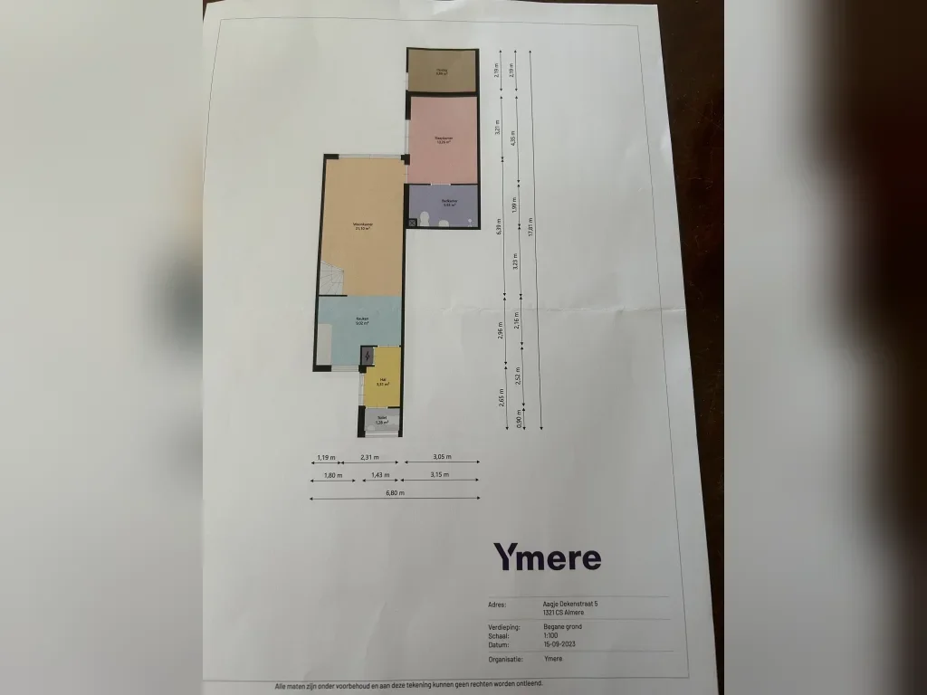 Huis Aagje Dekenstraat in Almere