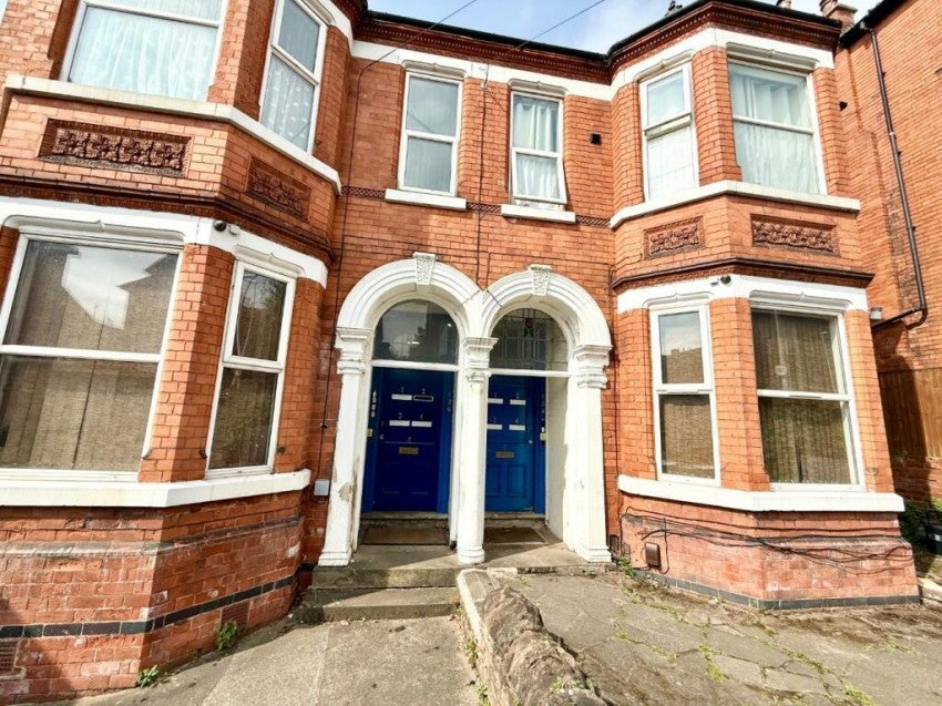 House Foxhall Road in Nottingham
