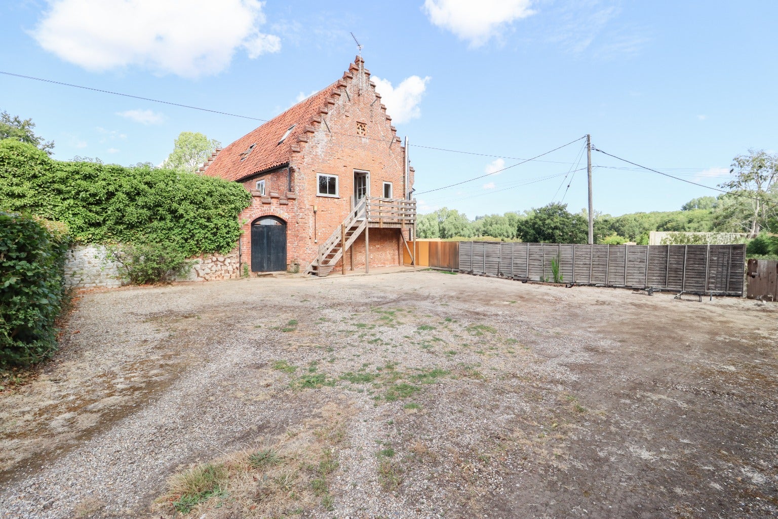 House Fakenham Road in North Norfolk