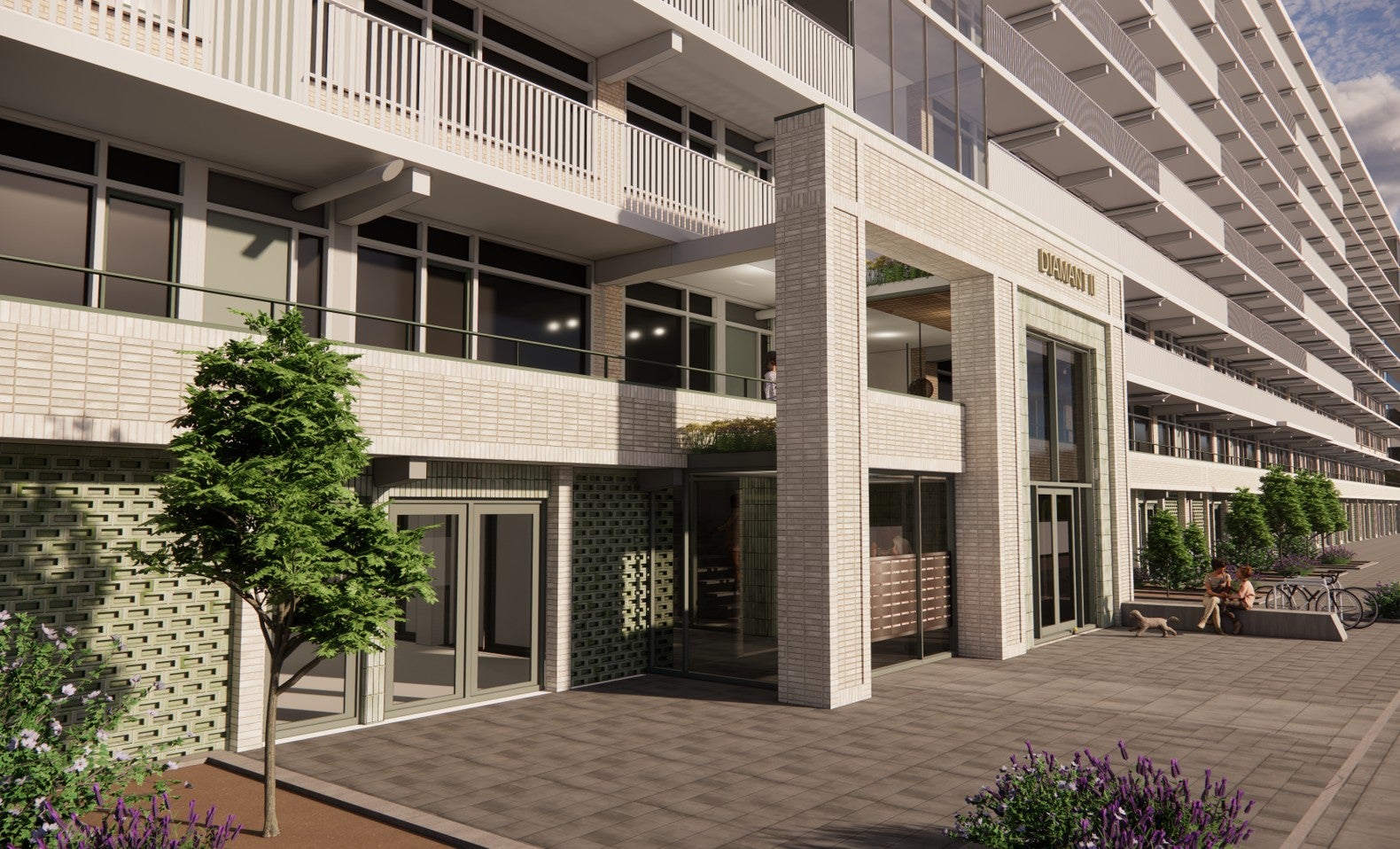 Appartement Diamantstraat in Alphen aan den Rijn