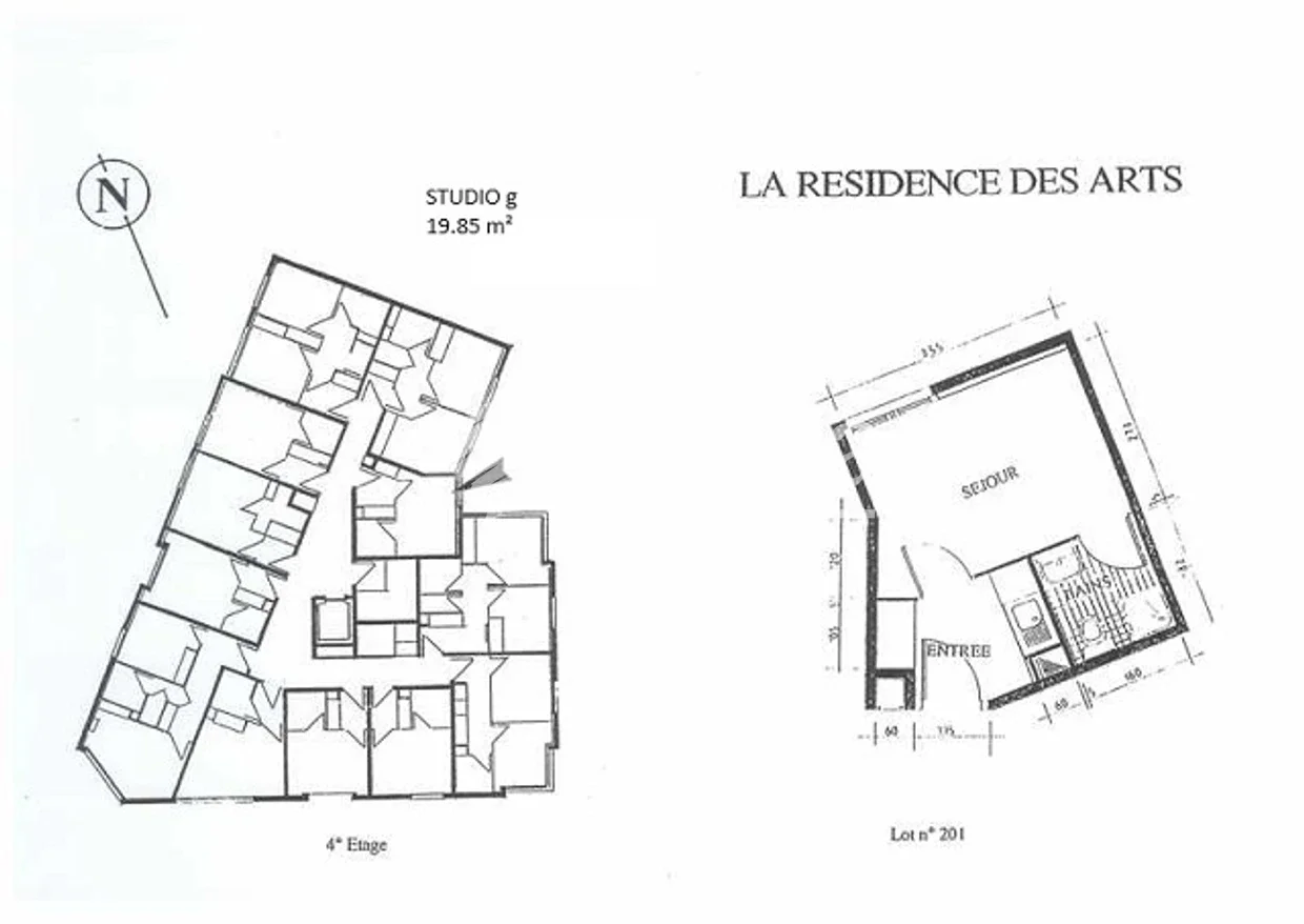 Flat Place des Laurentides in Montpellier