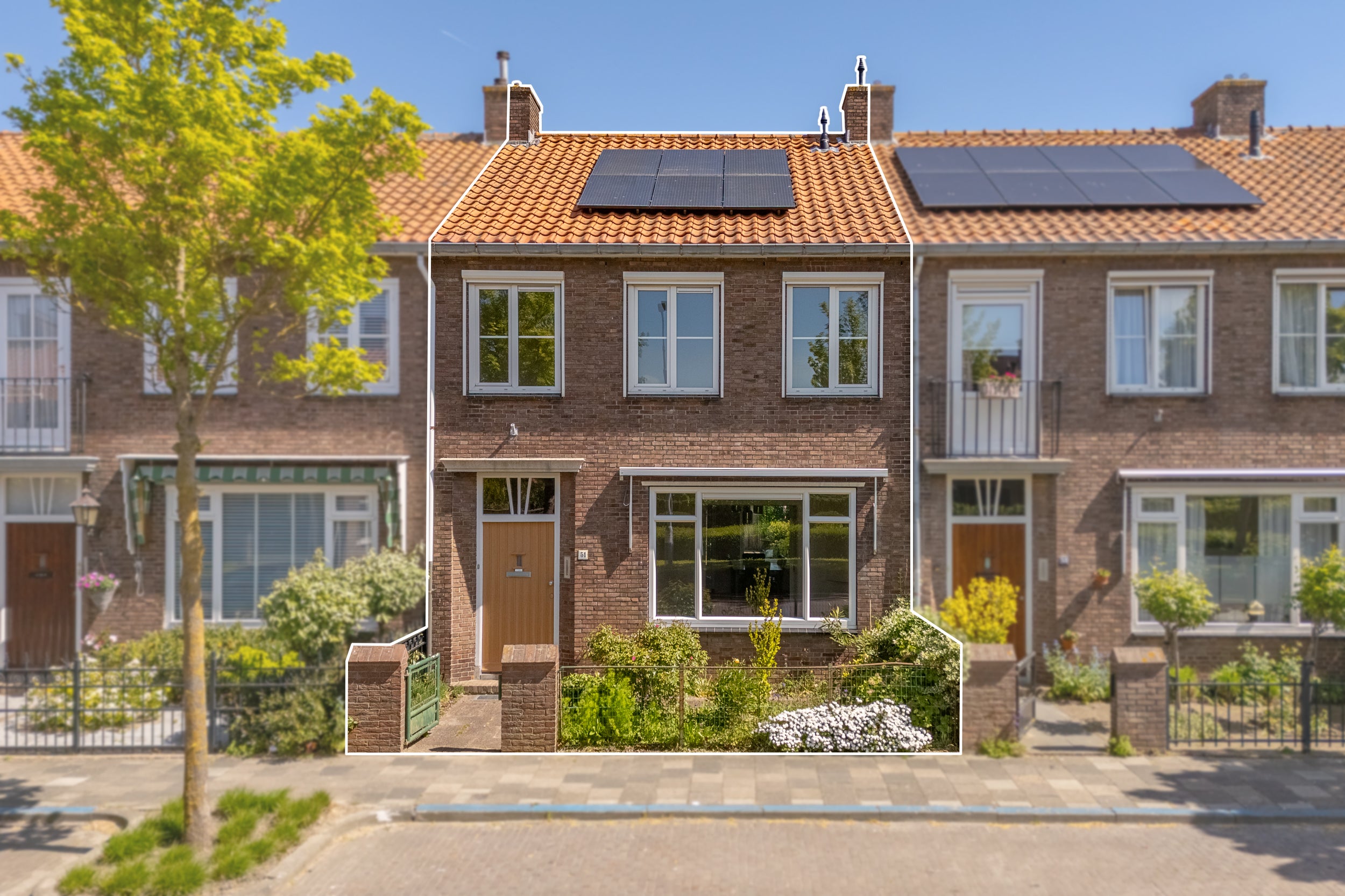 Huis De Ruyterstraat 51 in Middelburg