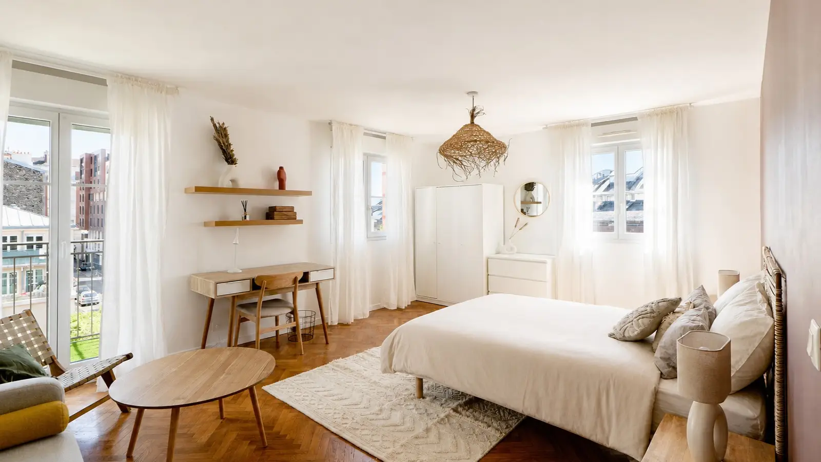Chambre Rue de l'Agent Bailly à Paris