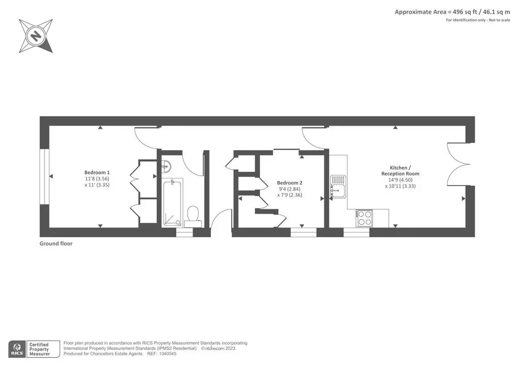 Flat Stonegrove Gardens in Greater London