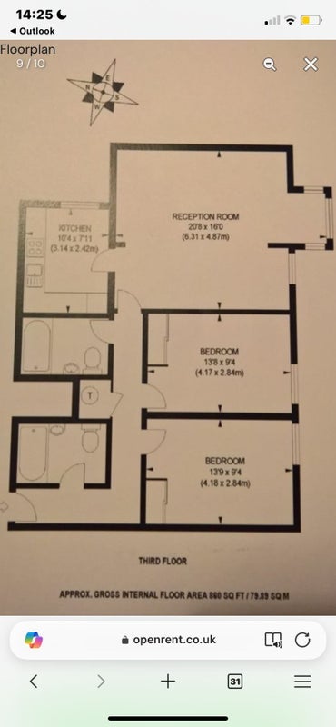 Room Sullivan Close in Greater London