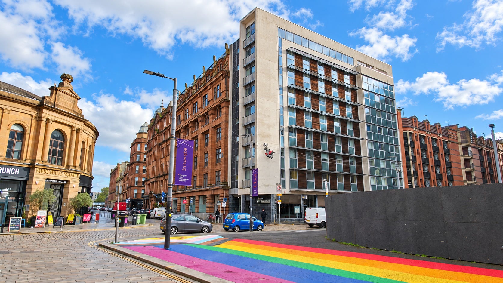 Flat Bell Street in Glasgow
