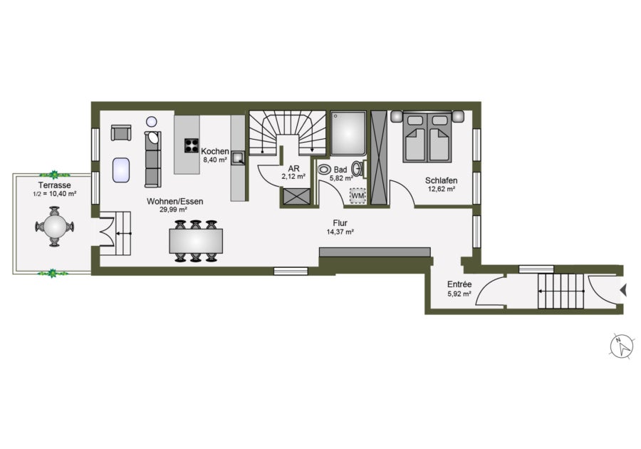 Wohnung Hammerschmiedweg in Wolfratshausen