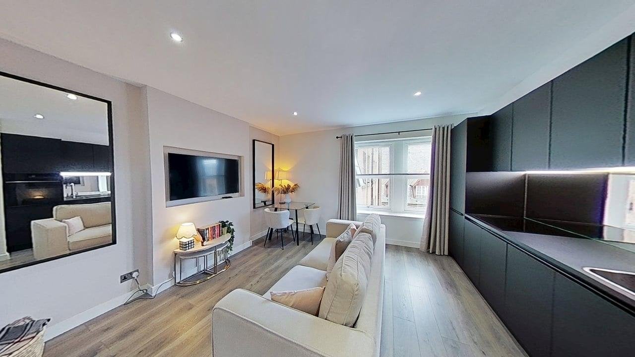 Flat Easter Road in City of Edinburgh