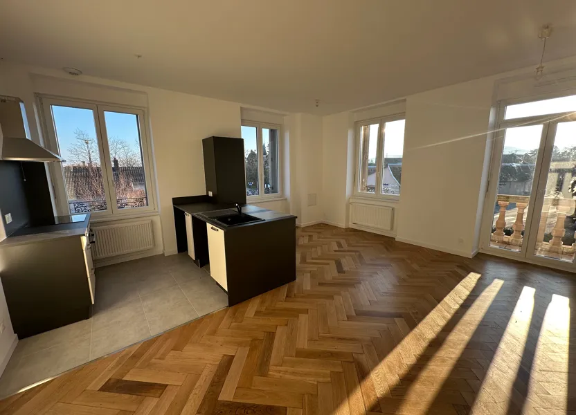 Flat Route d'Ebersheim in Scherwiller
