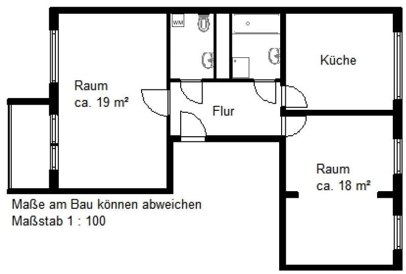 Wohnung Saalering in Halle (Saale)