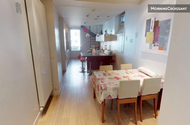 Flat Rue Montéra in Paris