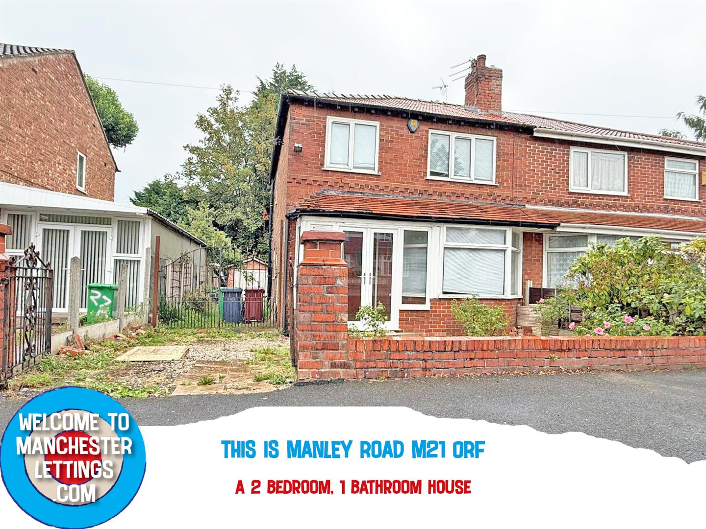 House Manley Road in Manchester