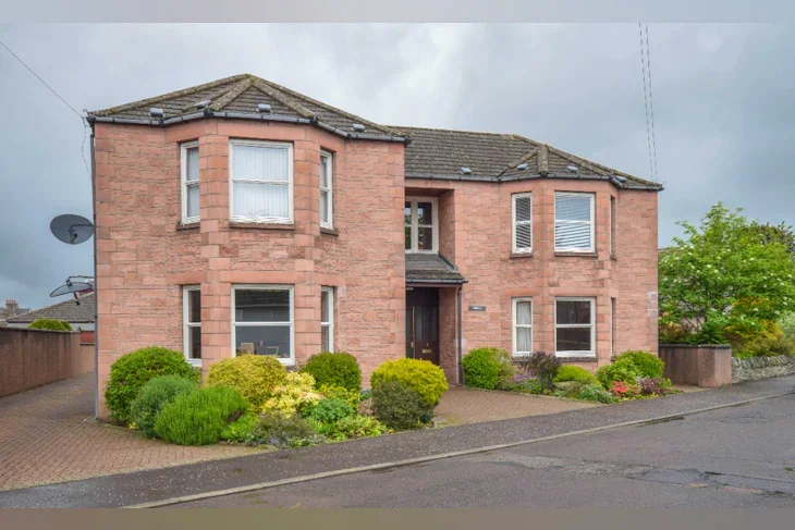 Flat Dunlappie Road in Edzell