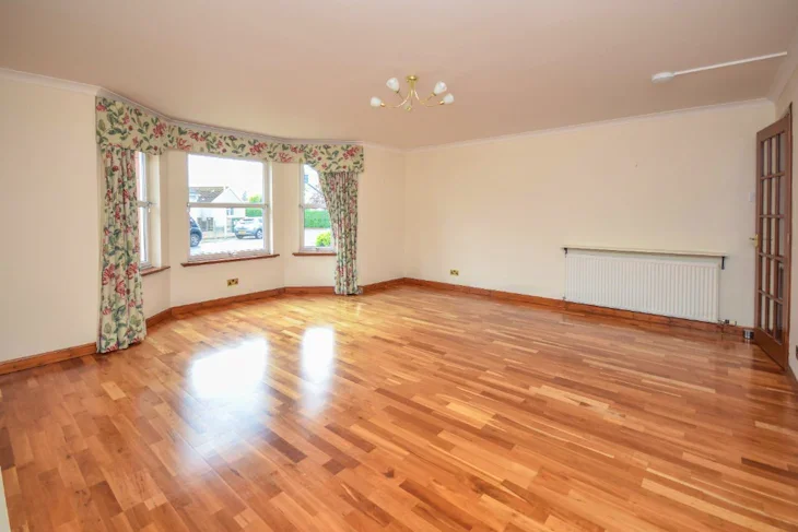 Flat Dunlappie Road in Edzell