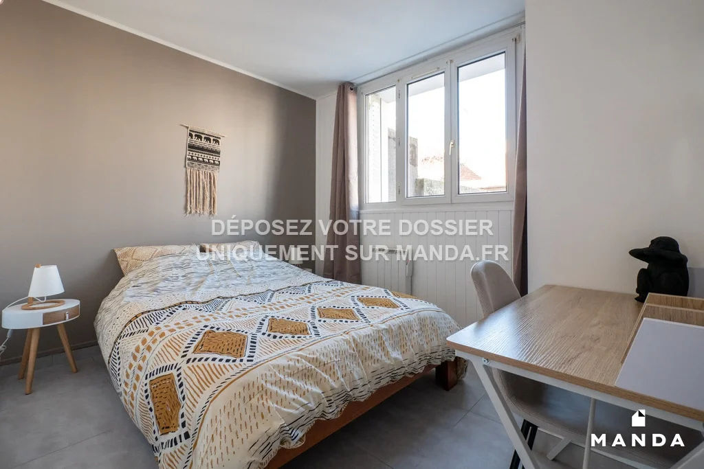 Chambre Rue des Eaux Claires à Grenoble