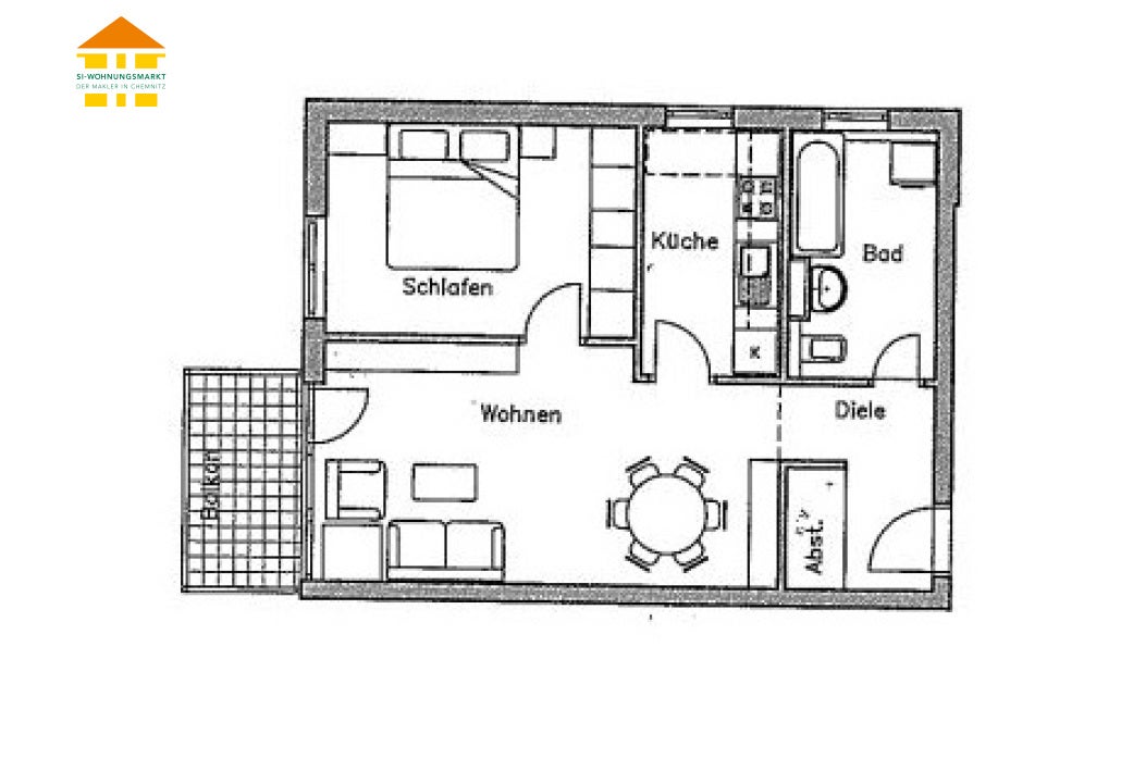 Wohnung Schweizerbogen in Leipzig