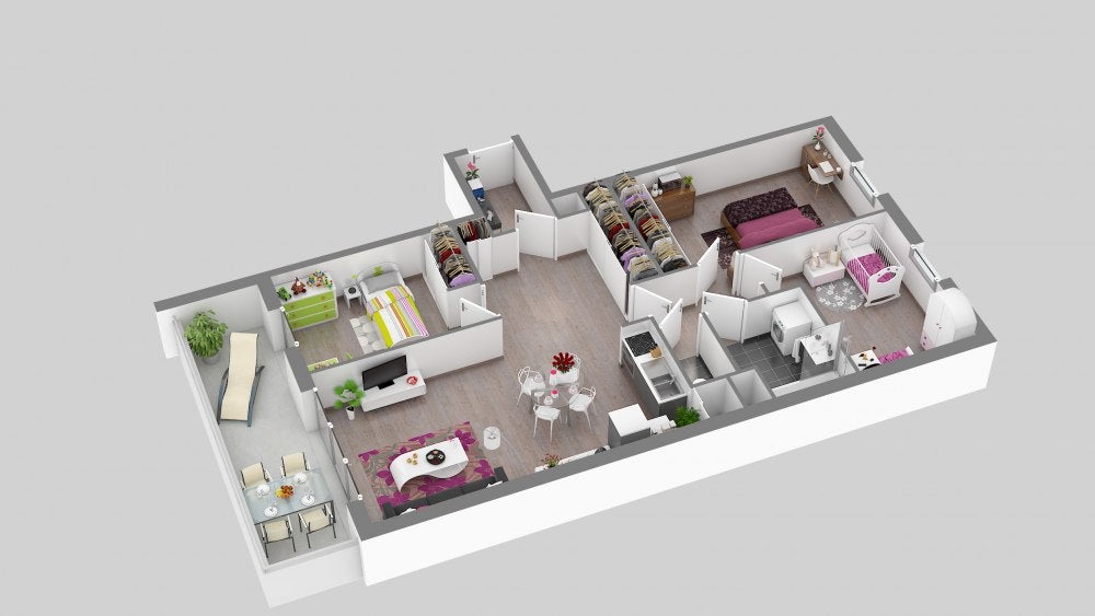 Appartement Rue de Lille à Tourcoing