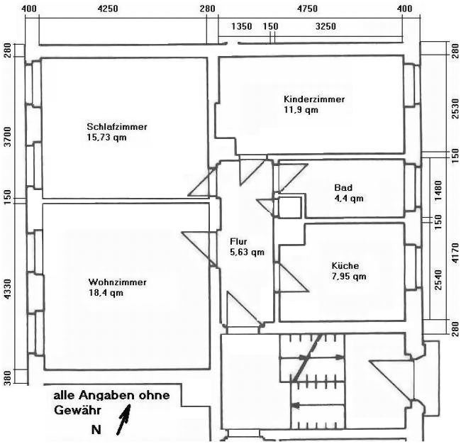 Wohnung Goethestraße in Braunsbedra
