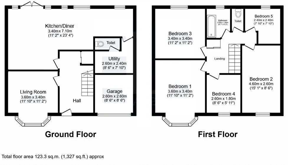 House Wardown Crescent in Luton