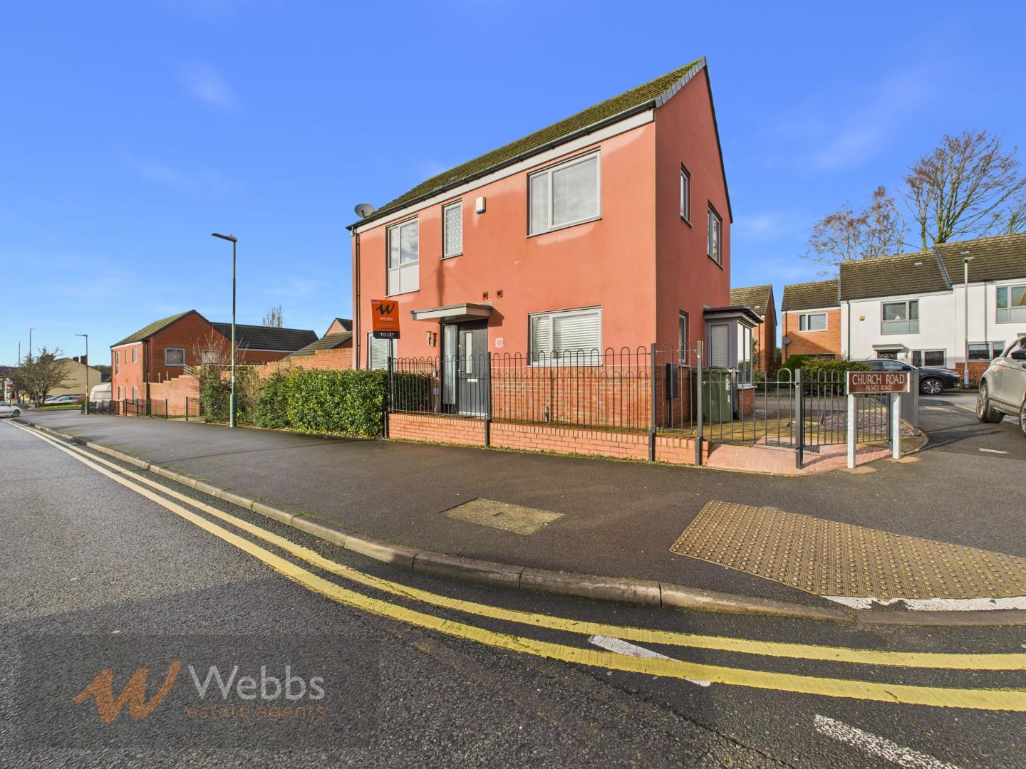 House Church Road in Brownhills