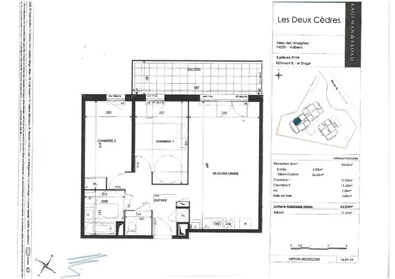 Appartement Allée des Vinaigriers à Vulbens