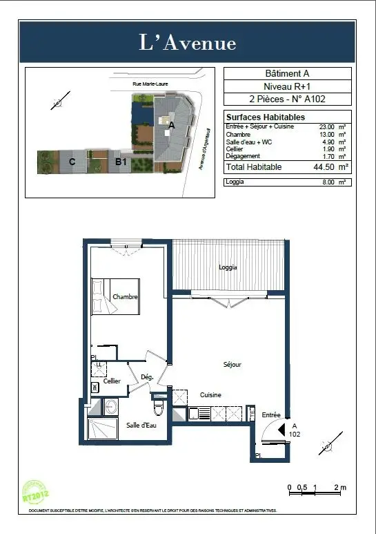 Flat Rue Raoul in Bois-Colombes