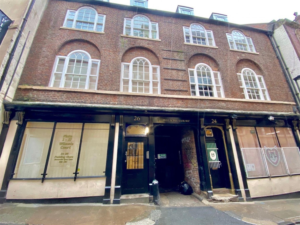 Flat Pudding Chare in Newcastle upon Tyne