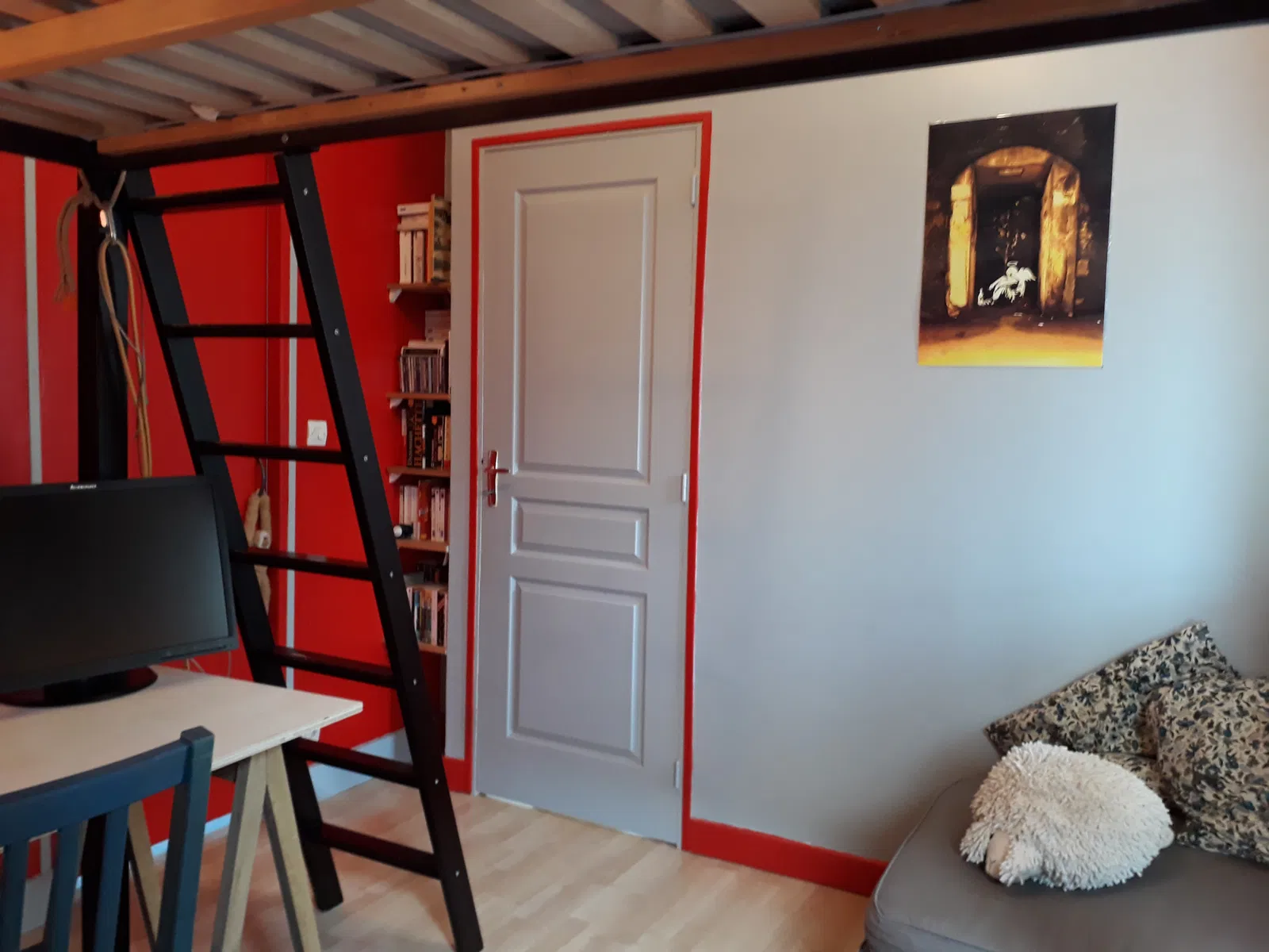 Chambre Rue Botzaris à Paris