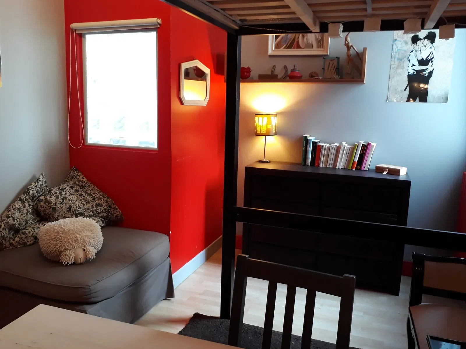 Chambre Rue Botzaris à Paris