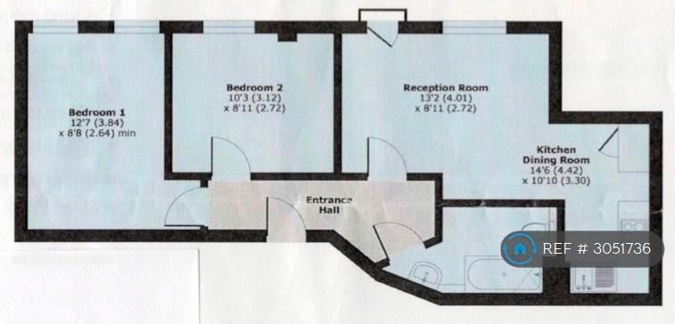 Flat North Court in Surrey Heath
