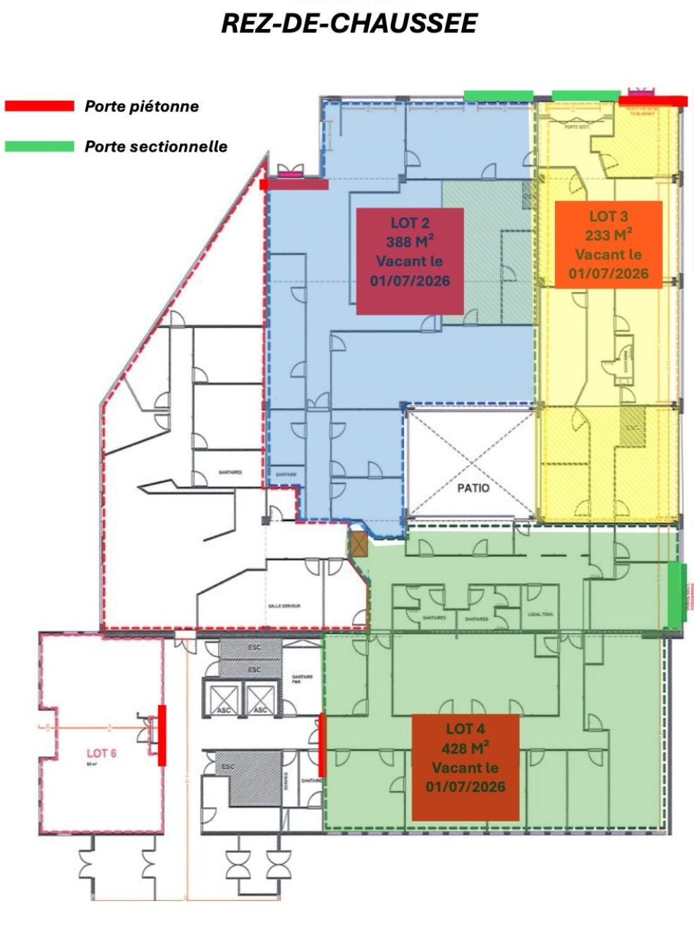 Flat Boulevard des Bouvets in Nanterre
