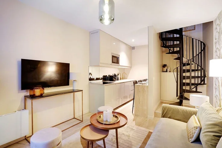 Flat Impasse de Lévis in Paris