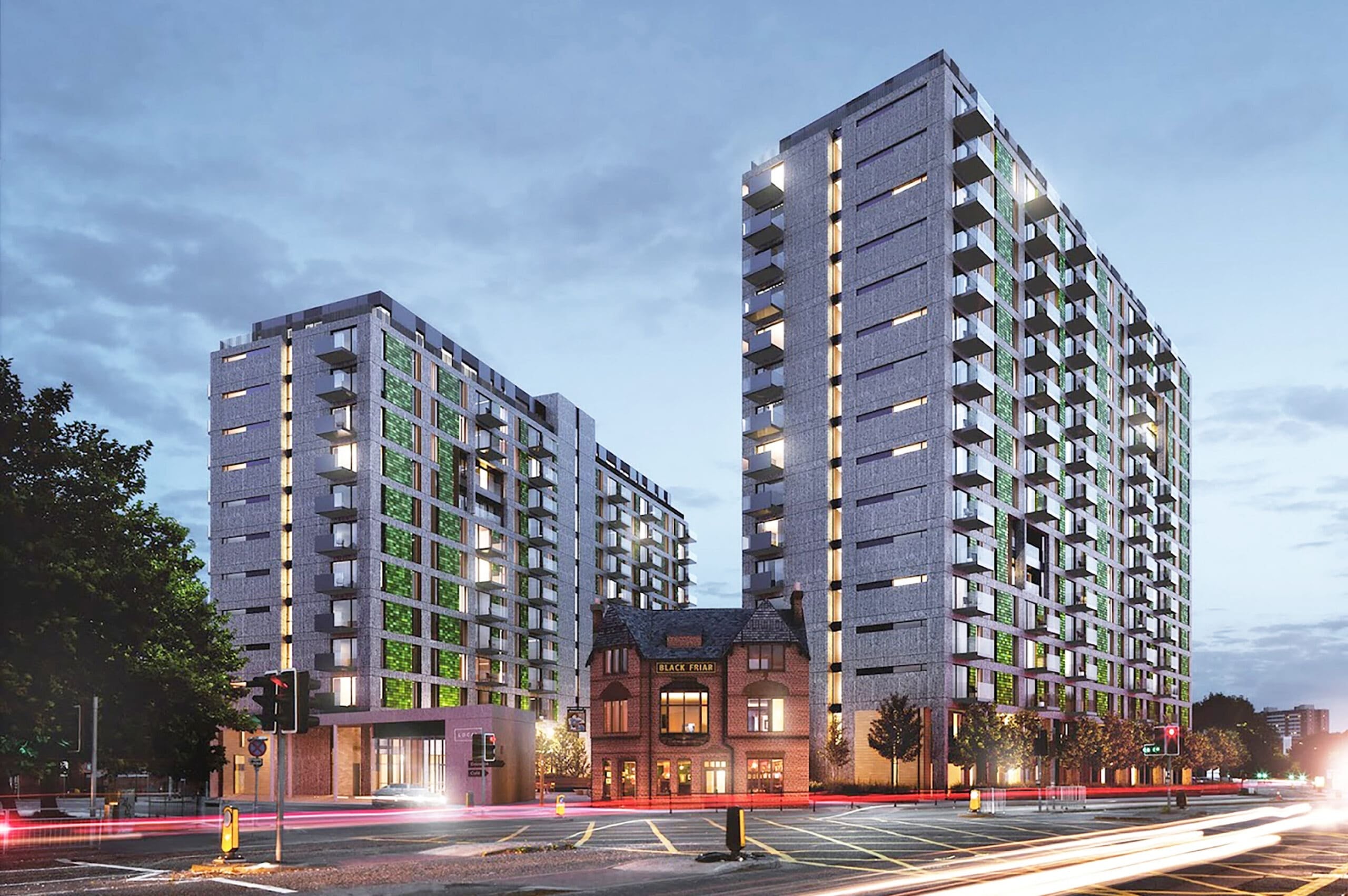 Flat Bury Street in Salford