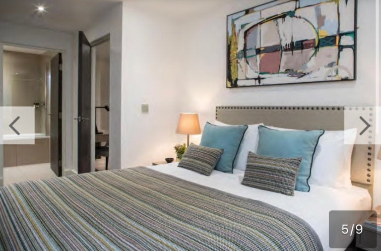 Flat Fetter Lane in City of London