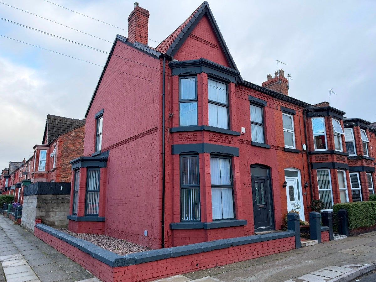 House Blenheim Road in Liverpool