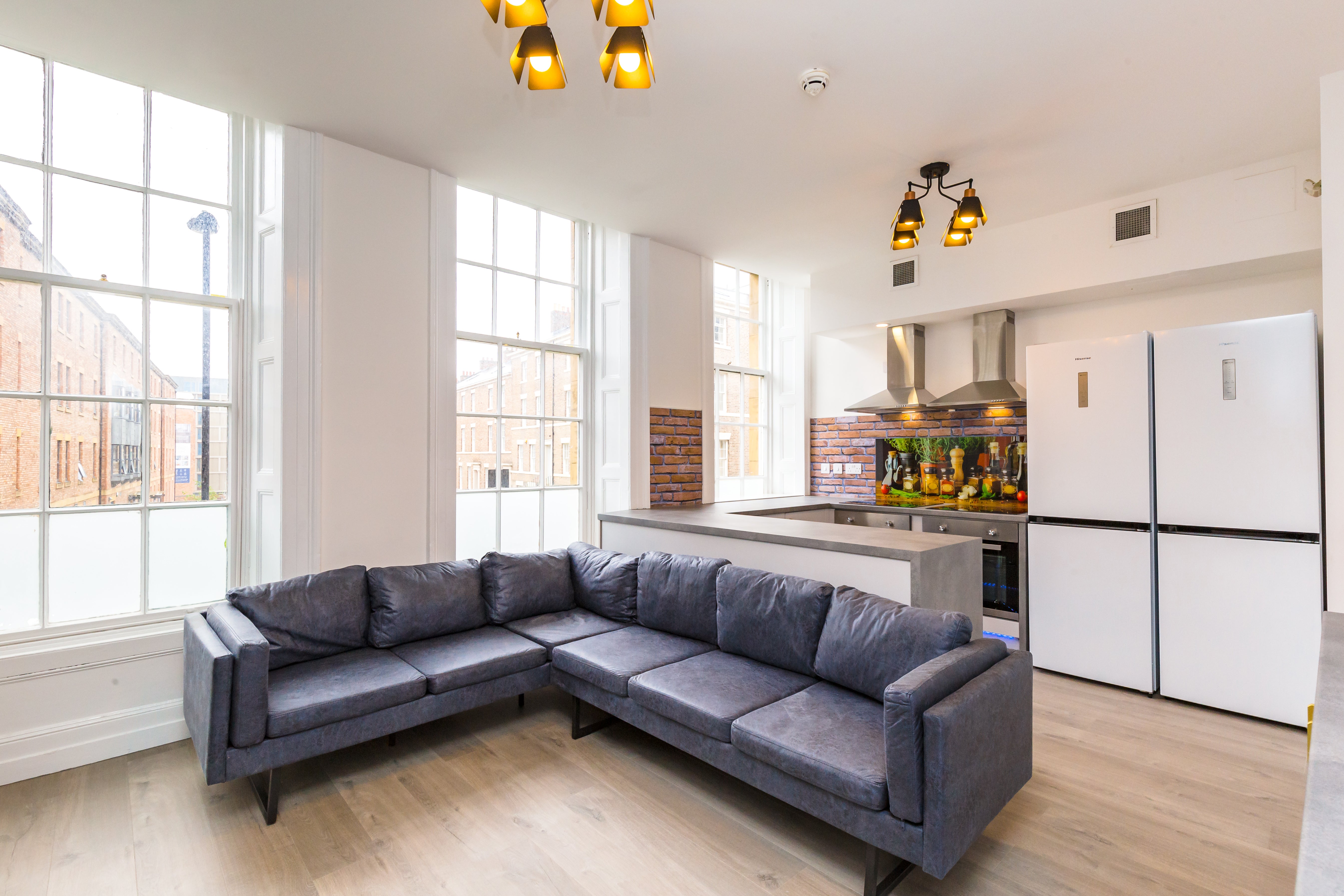 Flat Leazes Terrace in Newcastle upon Tyne