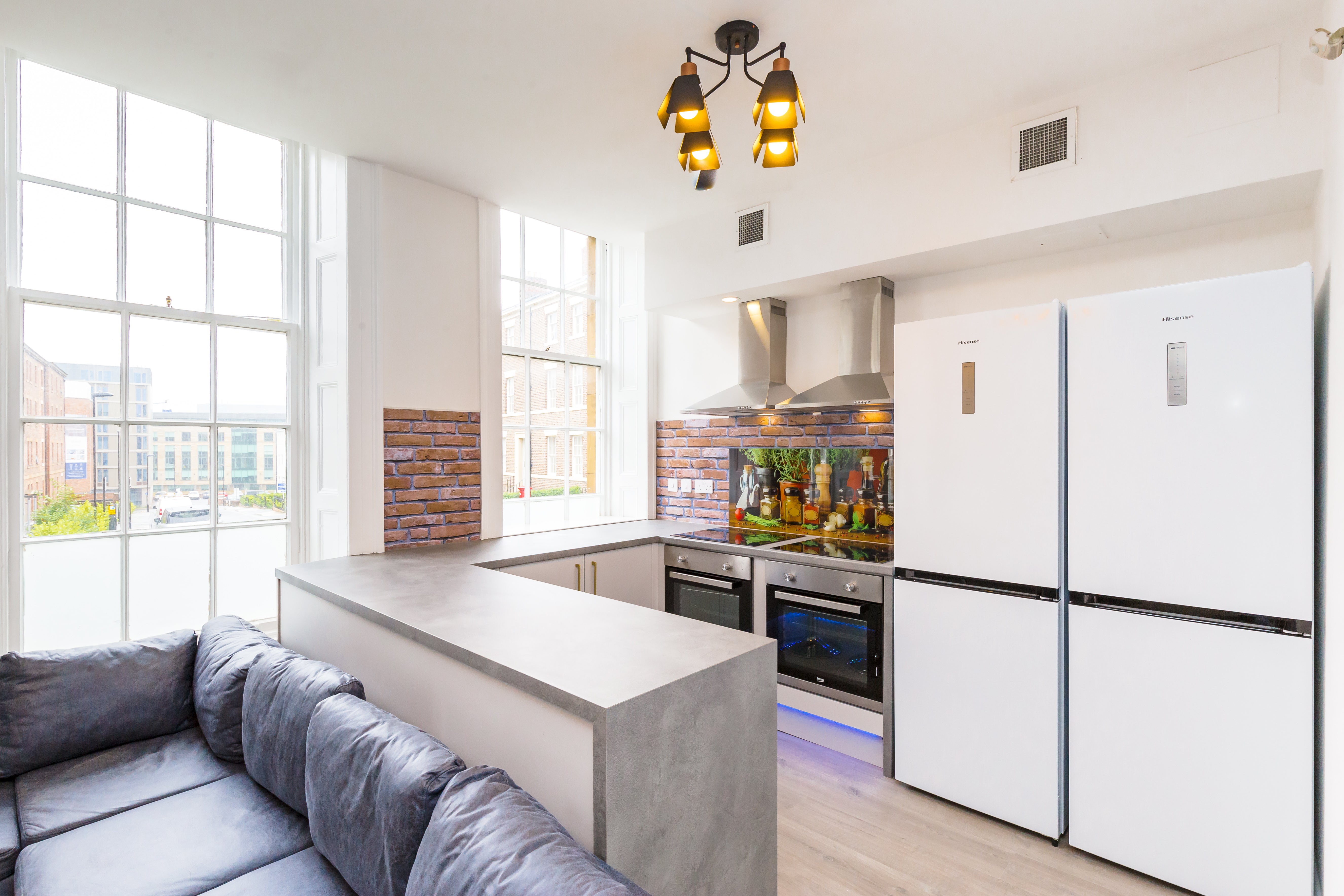 Flat Leazes Terrace in Newcastle upon Tyne