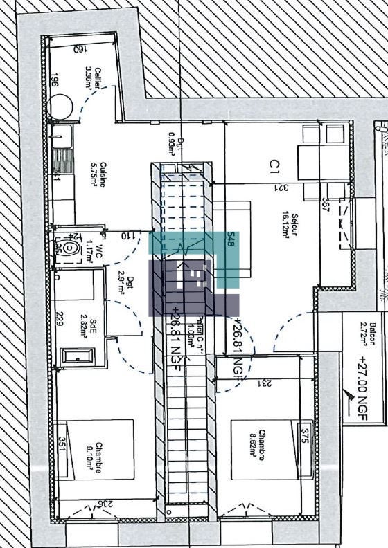 Appartement Quai du Général Durand à Sète