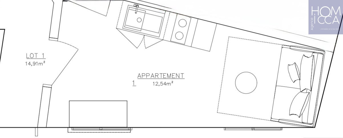Flat Rue Saint-Simon in Lyon