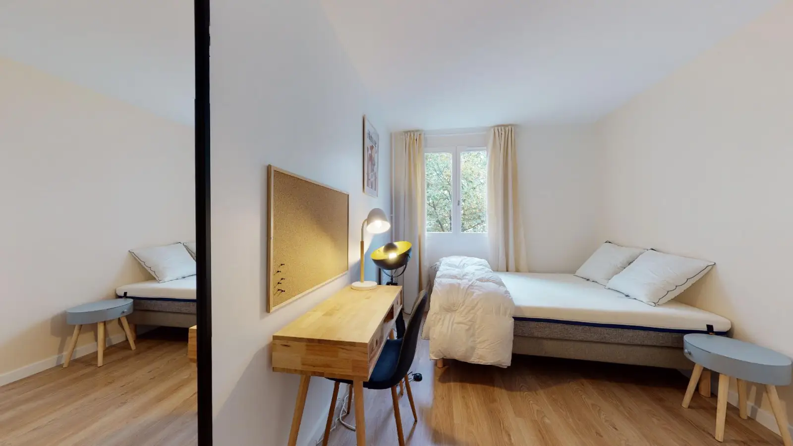 Chambre Rue de l'Abbé Lemire à Asnières-sur-Seine