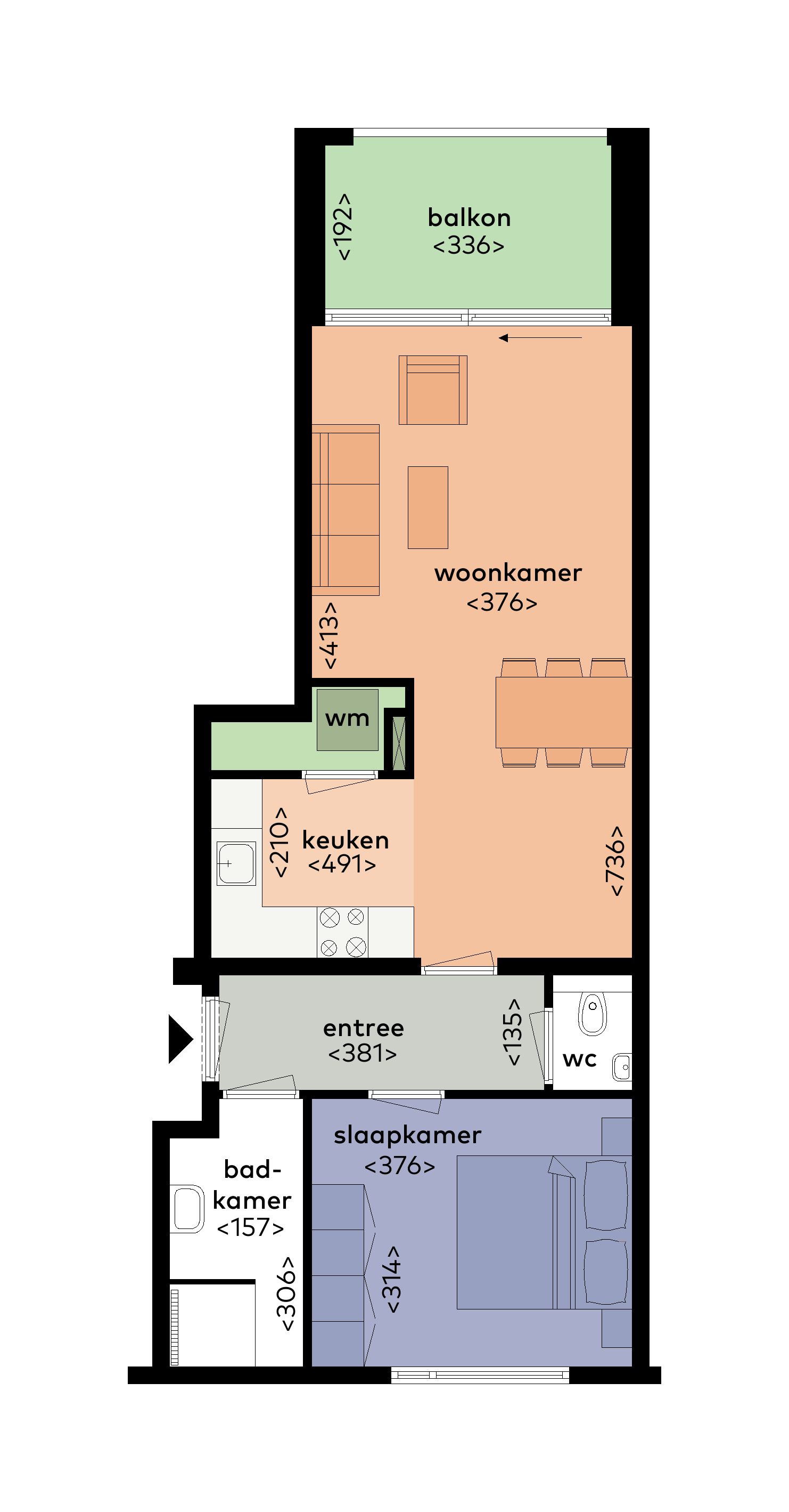 Appartement Vesta 12 in Purmerend