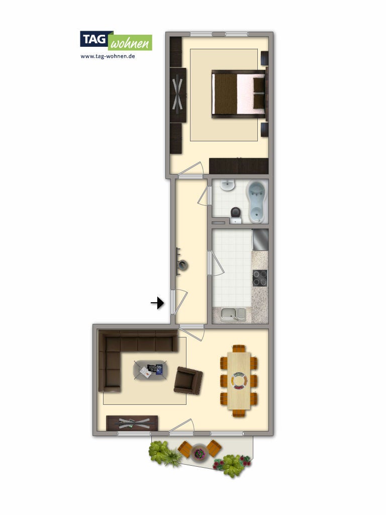 Wohnung Lindemannstraße in Gotha