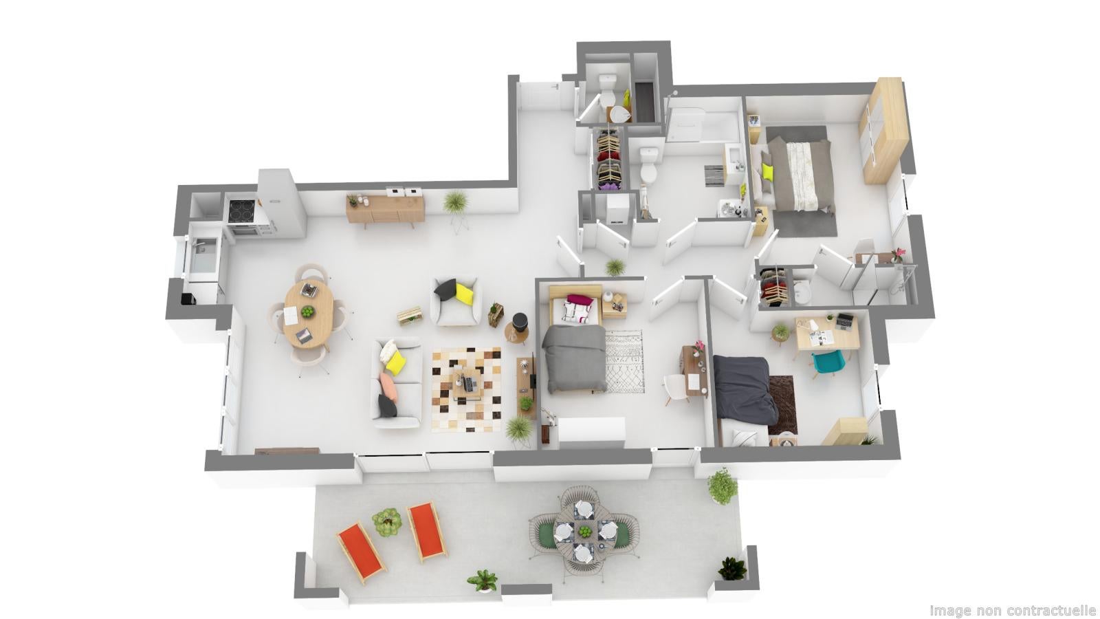 Appartement Chemin des Espaillards à Ventabren