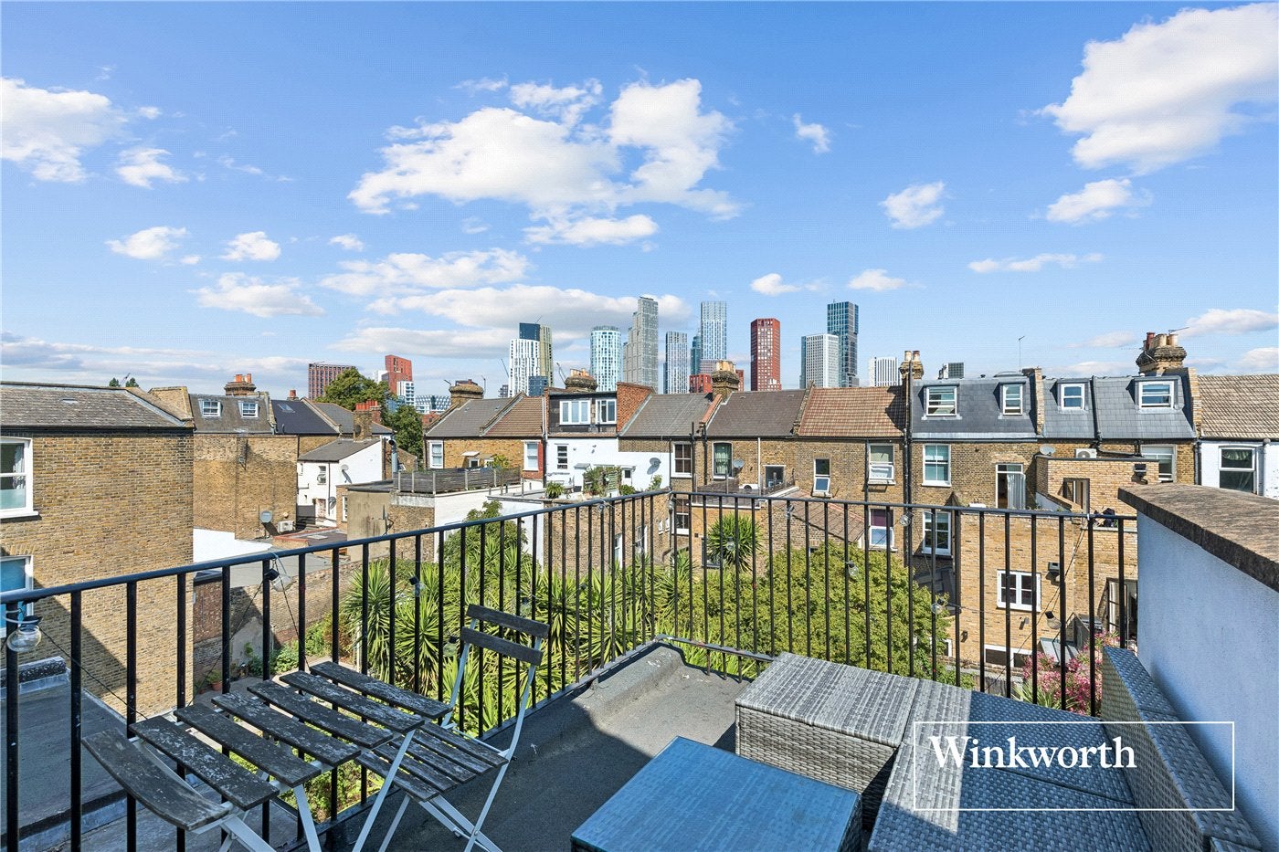 Flat Aldebert Terrace in Greater London