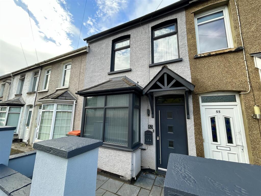 House Risca Road in Newport